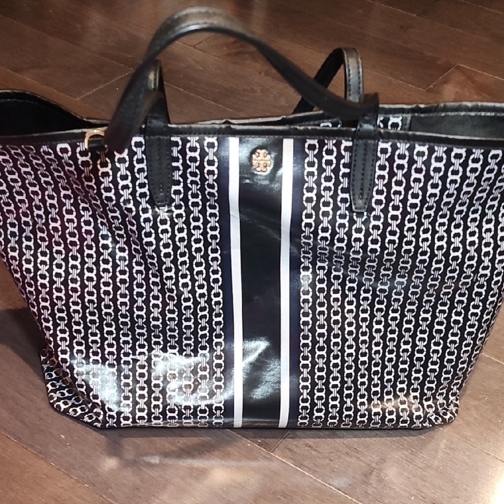 Tory Burch Gemini Lock Tote Bag